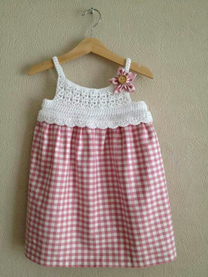 Vestidos de ganchillo para niñas