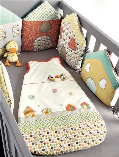 protector de cama diy costura complementos de bebe