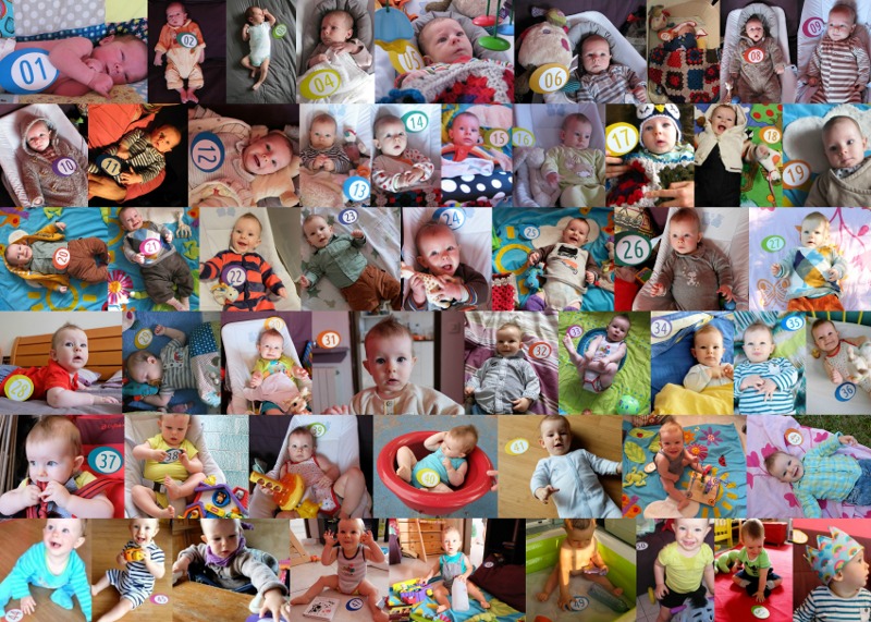 Proyecto 52 para documentar el primer año de vida de tu bebé